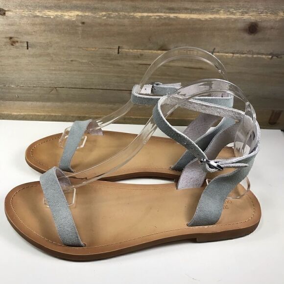 Urban Outfitters Suede Thin Strap Sandal - Picture 1 of 8